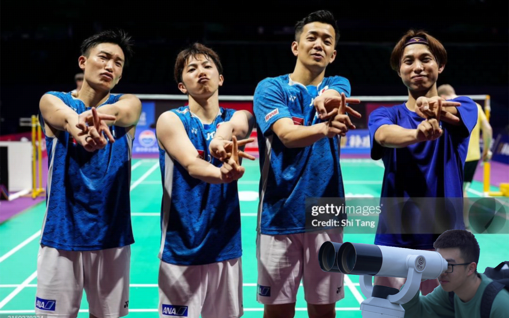 中国队翻盘日本队，桃田贤斗带队取胜